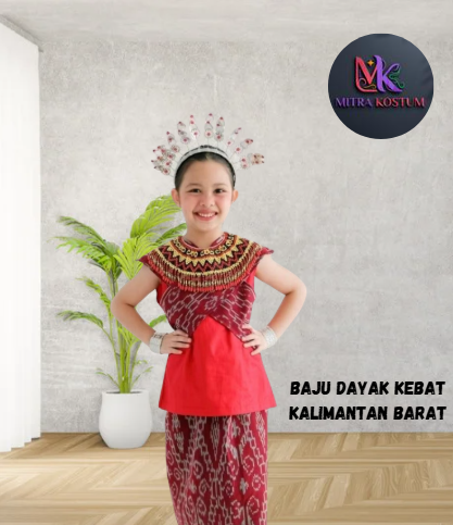 Baju Adat Dayak Kebat Kalimantan Barat